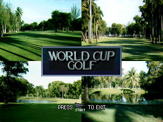 World Cup Golf screenshot 3 for Playstation